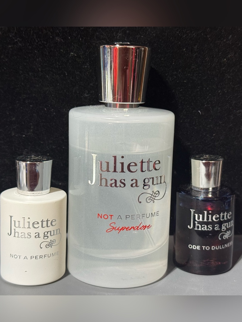 Juliette Has a Gun Not a Perfume Superdose — White Fragrance Bottle
